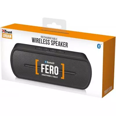 Акустическая система Trust Fero Wireless Bluetooth Speaker black (21704) - 6 Акустическая система Trust Fero Wireless Bluetooth Speaker black (21704) - 6