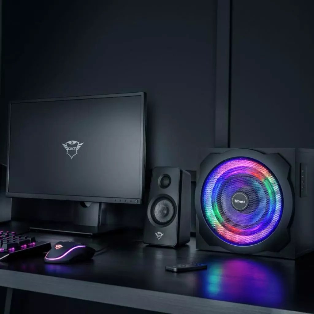 Акустическая система Trust GXT 629 Tytan RGB Illuminated (22944) - 6 Акустическая система Trust GXT 629 Tytan RGB Illuminated (22944) - 6