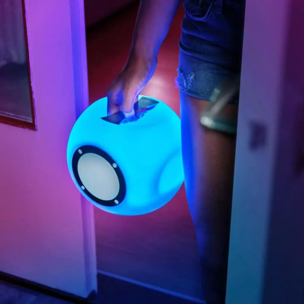 Акустическая система Trust Lara Wireless Bluetooth Speaker Multicolour Party Lights (22799) - 11 Акустическая система Trust Lara Wireless Bluetooth Speaker Multicolour Party Lights (22799) - 11