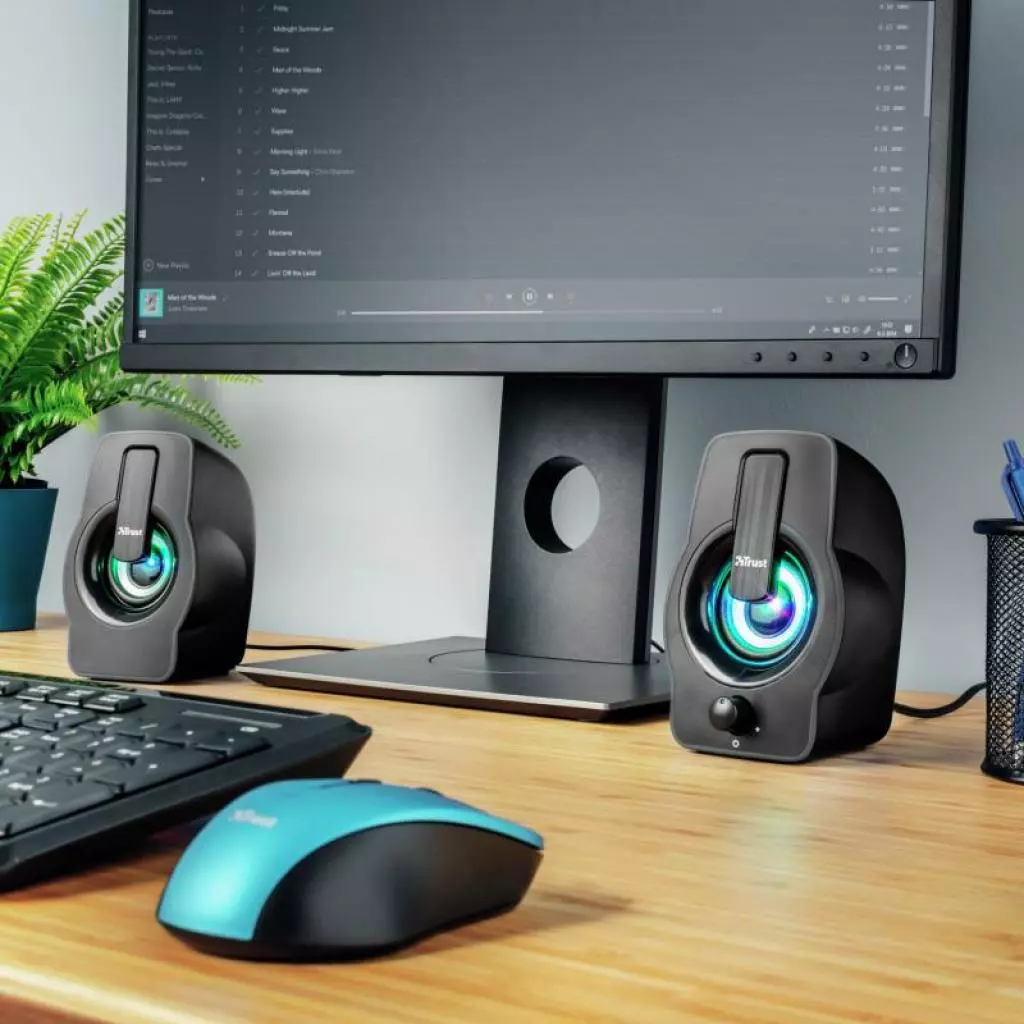 Акустическая система Trust Gemi RGB black USB (22948) - 6 Акустическая система Trust Gemi RGB black USB (22948) - 6