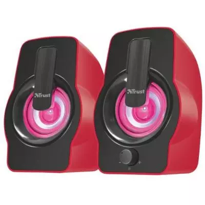 Акустическая система Trust Gemi RGB red USB (22979) - 2 Акустическая система Trust Gemi RGB red USB (22979) - 2