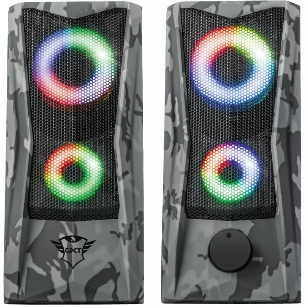 Акустическая система Trust GXT 606 Javv RGB-Illuminated Khaki (23379) - 1 Акустическая система Trust GXT 606 Javv RGB-Illuminated Khaki (23379) - 1
