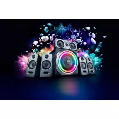 Акустическая система Trust GXT 698 Torro RGB-Illuminated Black (23059) - 4 Акустическая система Trust GXT 698 Torro RGB-Illuminated Black (23059) - 4