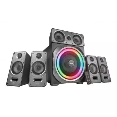 Акустическая система Trust GXT 698 Torro RGB-Illuminated Black (23059)