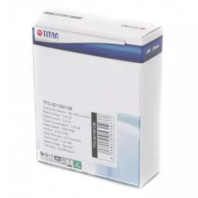 Кулер для корпуса TITAN TFD-8015 M 12 B - 1 Кулер для корпуса TITAN TFD-8015 M 12 B - 1