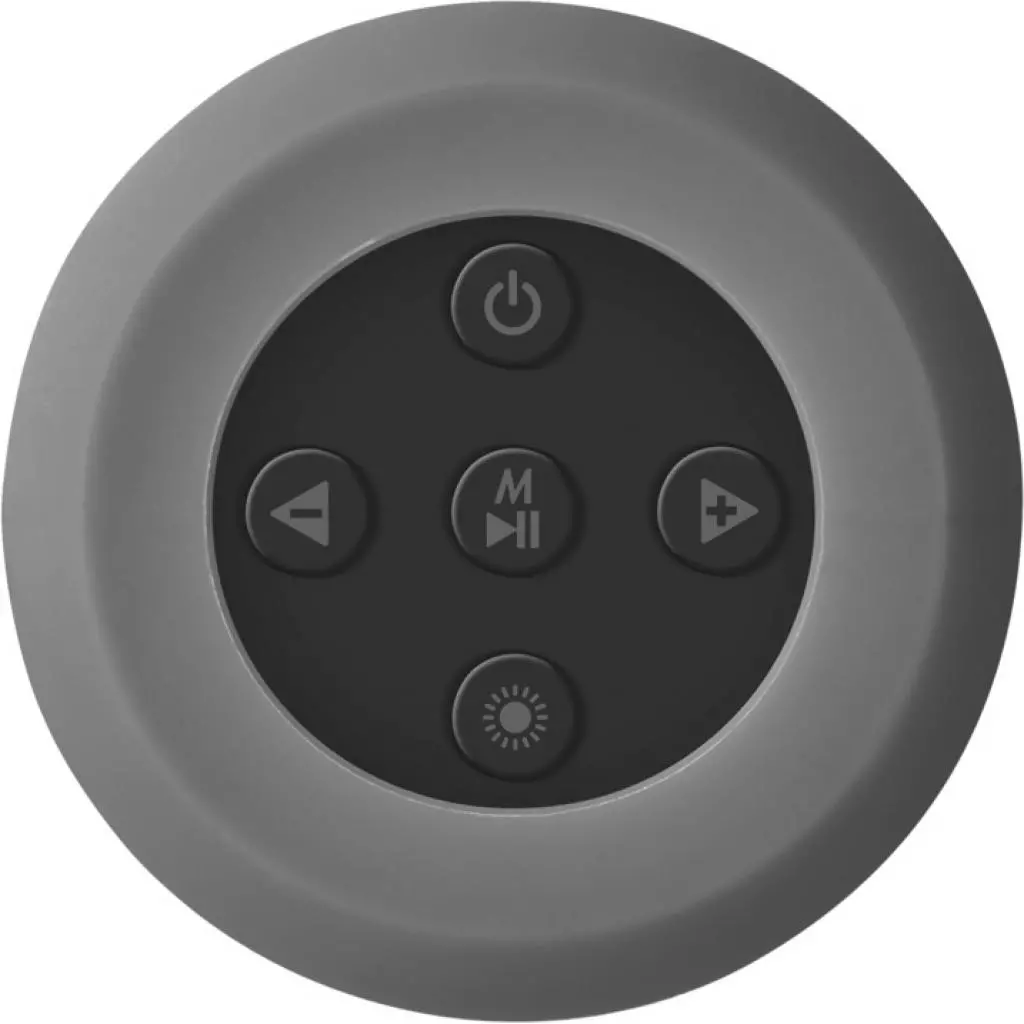 Акустическая система Trust Dixxo Go Wireless Bluetooth Speaker with party lights grey (21345) - 4