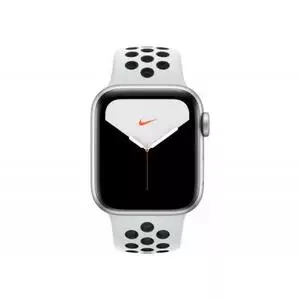 Смарт-часы Apple Watch Nike Series 5 GPS, 44mm Silver Aluminium Case with Pur (MX3V2GK/A)