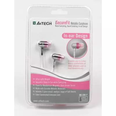 Наушники A4tech MK-690 Pink (MK-690-P) - 2 Наушники A4tech MK-690 Pink (MK-690-P) - 2