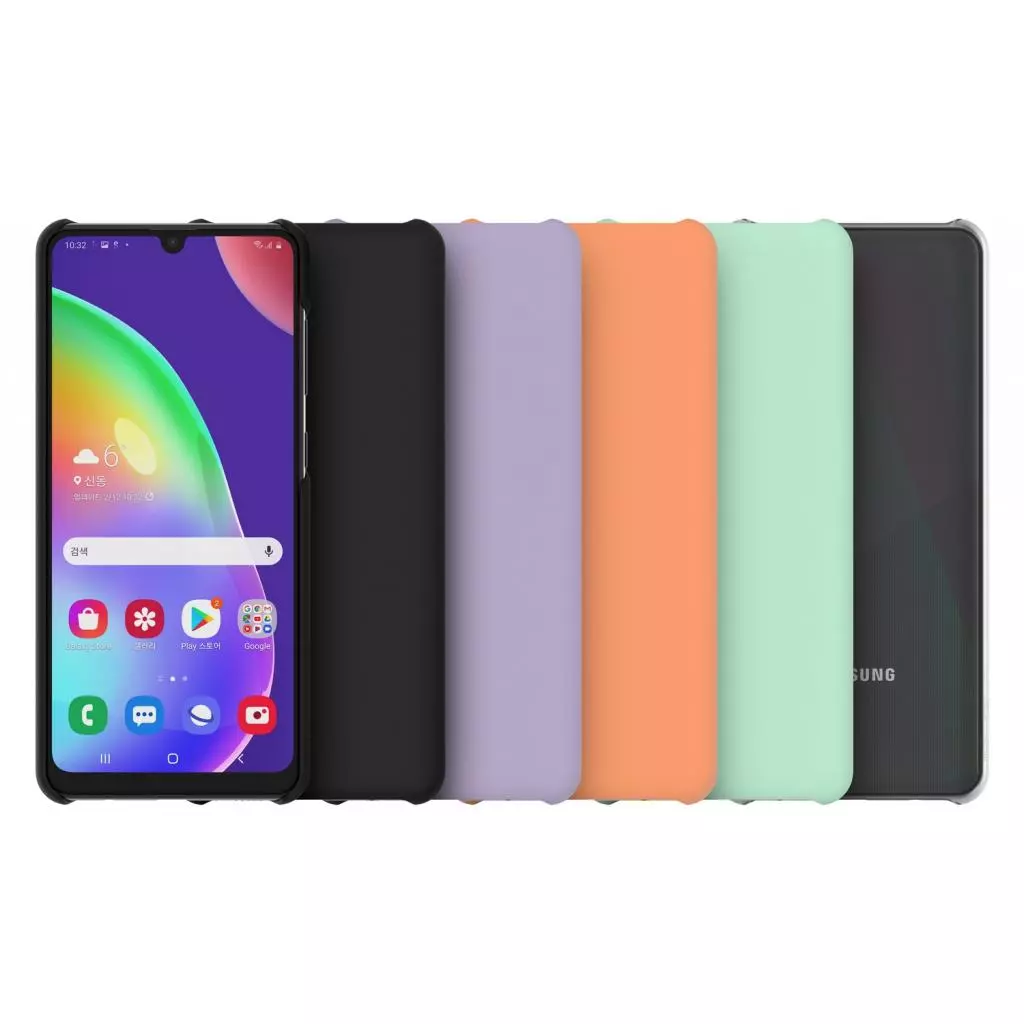 Чехол для моб. телефона Samsung WITS Premium Hard Case Galaxy A31 (A315) Mint (GP-FPA315WSAMW) - 3 Чехол для моб. телефона Samsung WITS Premium Hard Case Galaxy A31 (A315) Mint (GP-FPA315WSAMW) - 3