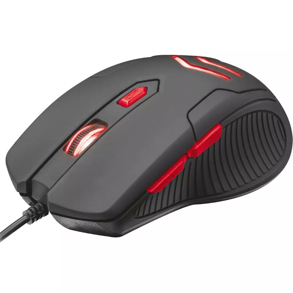 Мышка Trust Ziva Gaming mouse with Mouse pad (21963) - 2 Мышка Trust Ziva Gaming mouse with Mouse pad (21963) - 2