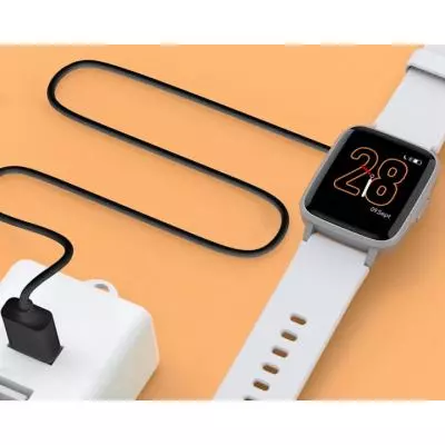 Смарт-часы Haylou Smart Watch LS01 Silver/White (3040438) - 3