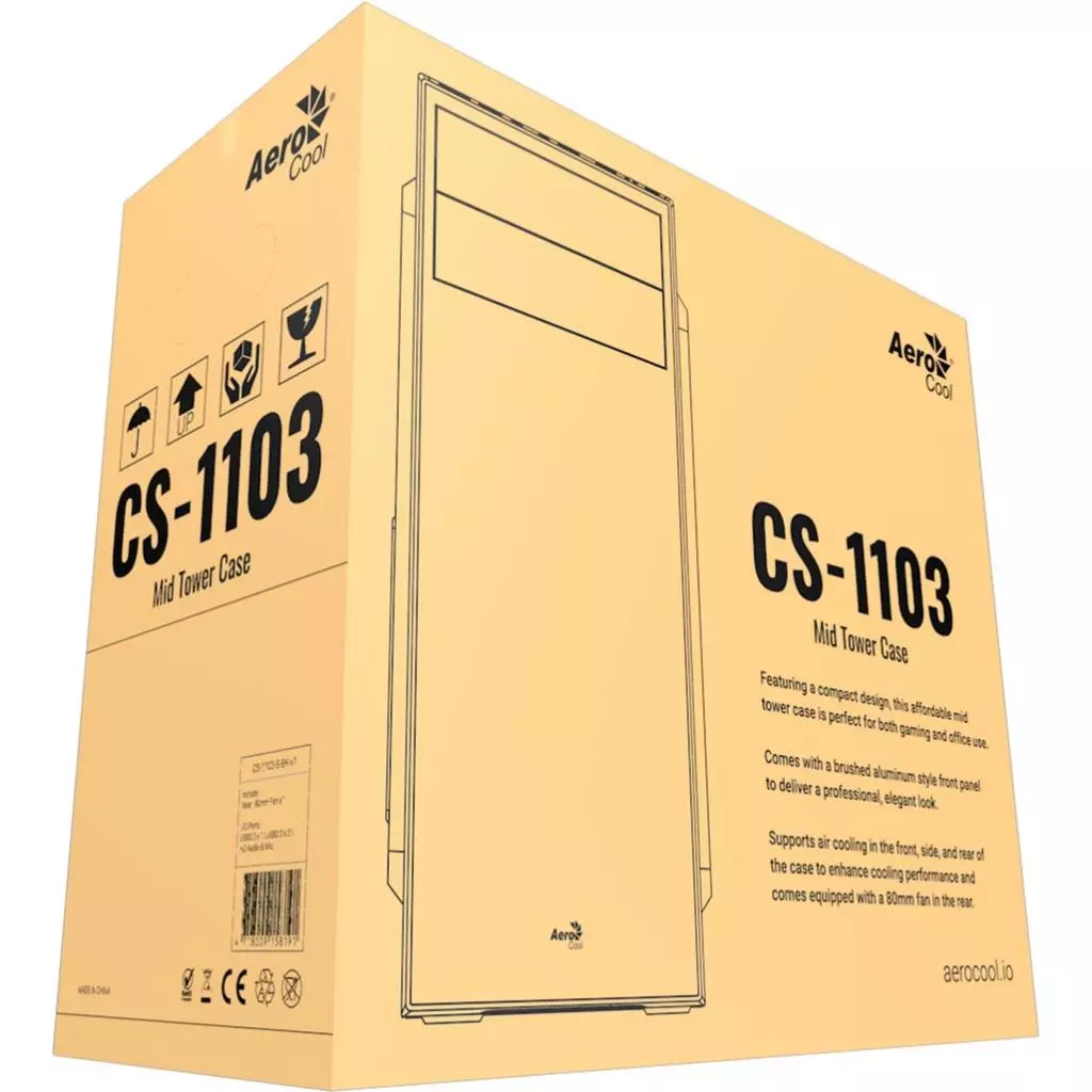 Корпус AeroCool CS-1103+VX 500 PLUS (4718009159051) - 9 Корпус AeroCool CS-1103+VX 500 PLUS (4718009159051) - 9