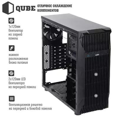 Корпус QUBE case QB767_WBNU3 - 1