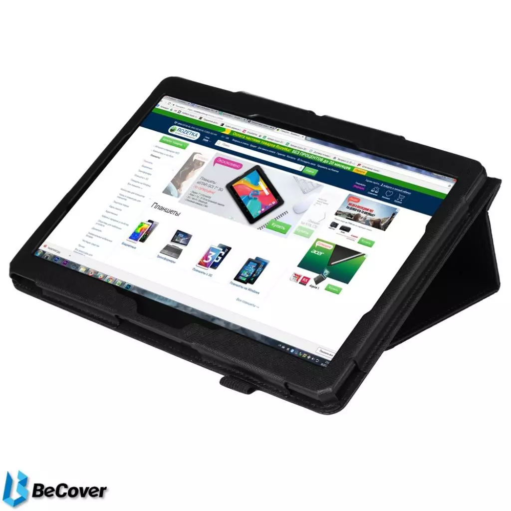 Чехол для планшета BeCover Slimbook для Prestigio Multipad Grace 3101 (PMT3101) Black (702366) - 3 Чехол для планшета BeCover Slimbook для Prestigio Multipad Grace 3101 (PMT3101) Black (702366) - 3