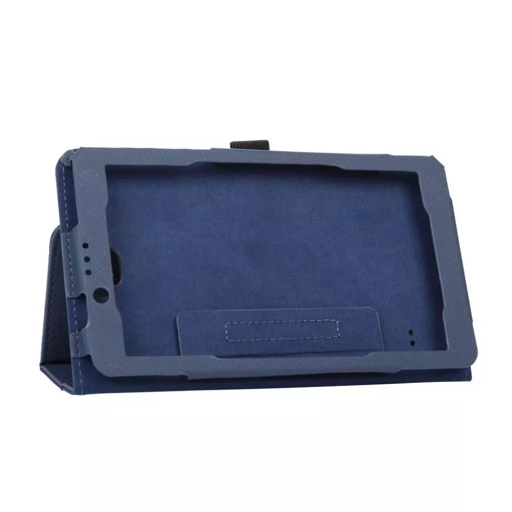 Чехол для планшета BeCover Slimbook для Prestigio Multipad Wize 3437 (PMT3437) Deep Blu (703651) - 2