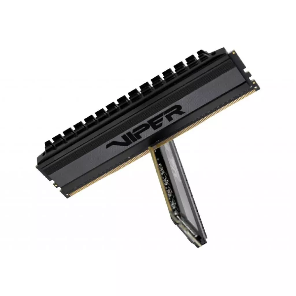 Модуль памяти для компьютера DDR4 16GB (2x8GB) 3000 MHz Viper Blackout Patriot (PVB416G300C6K) - 4 Модуль памяти для компьютера DDR4 16GB (2x8GB) 3000 MHz Viper Blackout Patriot (PVB416G300C6K) - 4