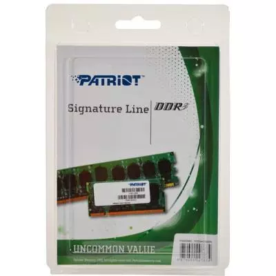 Модуль памяти для ноутбука SoDIMM DDR3 4GB 1600 MHz Patriot (PSD34G160081S) - 2 Модуль памяти для ноутбука SoDIMM DDR3 4GB 1600 MHz Patriot (PSD34G160081S) - 2