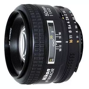 Объектив Nikon Nikkor AF 50mm f/1.4D (JAA011DB)