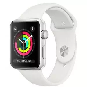 Смарт-часы Apple Watch Series 3 GPS, 42mm Silver Aluminium Case (MTF22GK/A)