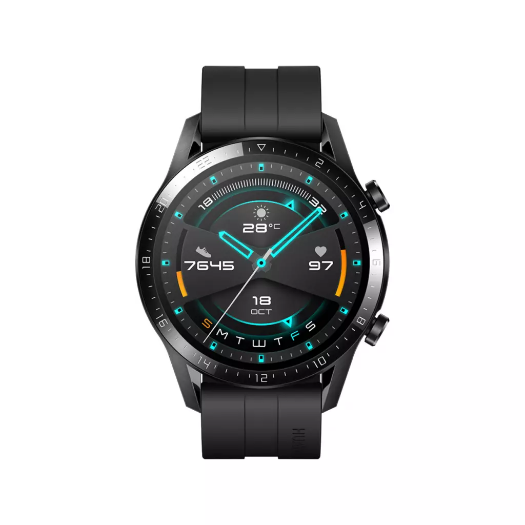Смарт-часы Huawei Watch GT 2 46mm Sport Black (Latona-B19S) SpO2 (55024474) - 1