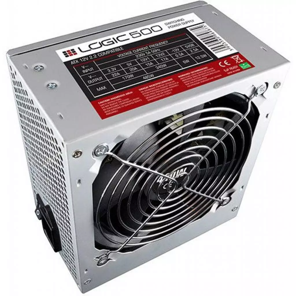 Блок питания Logic concept 500W (ZAS-LOGI-LC-500-ATX-PFC)