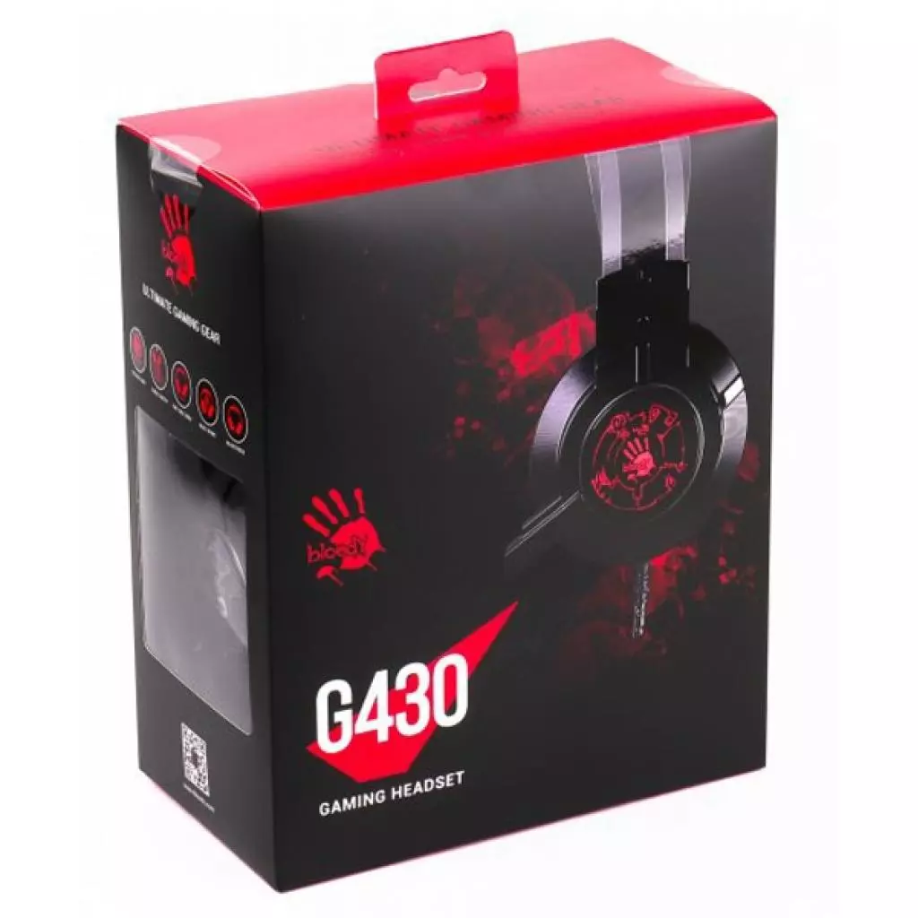 Наушники A4Tech G430 Bloody Black - 1 Наушники A4Tech G430 Bloody Black - 1