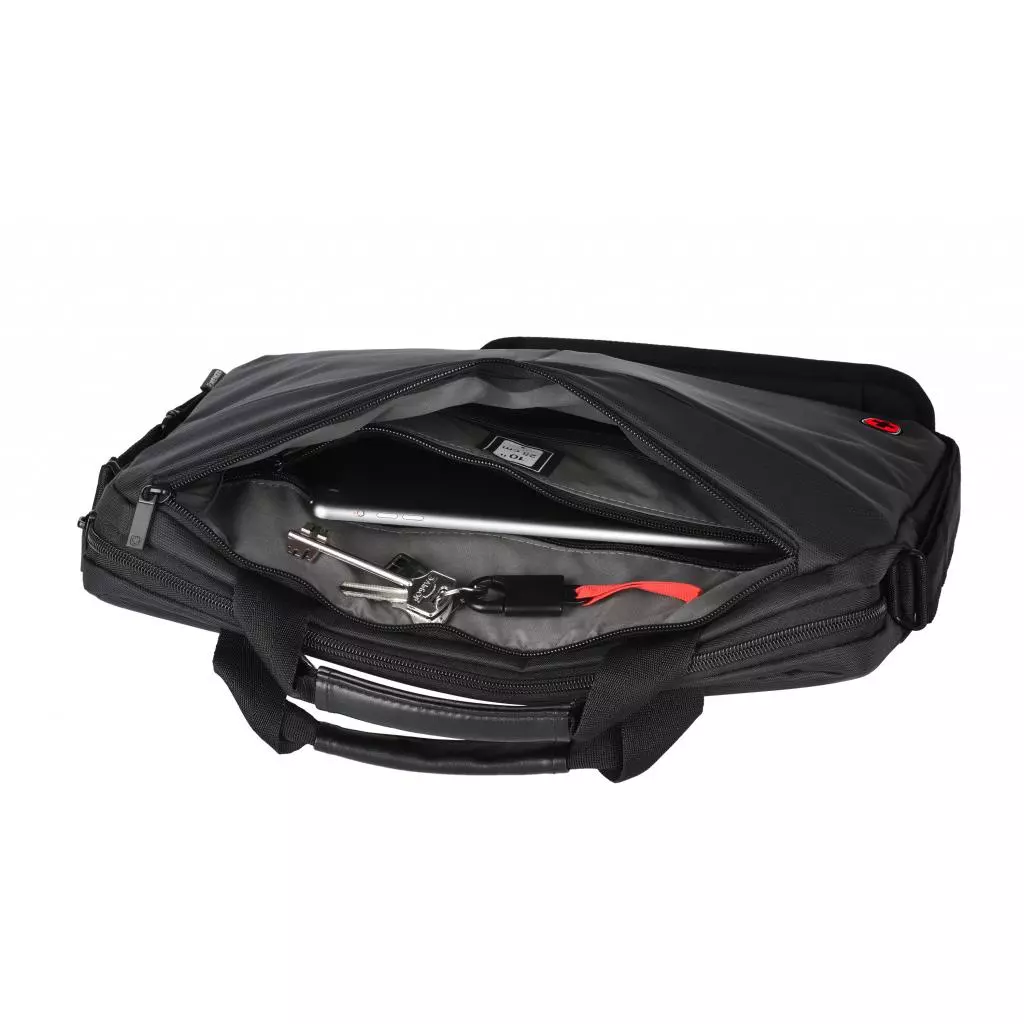 Сумка для ноутбука Wenger 14" Format Laptop Slimcase, BLACK (601079) - 6