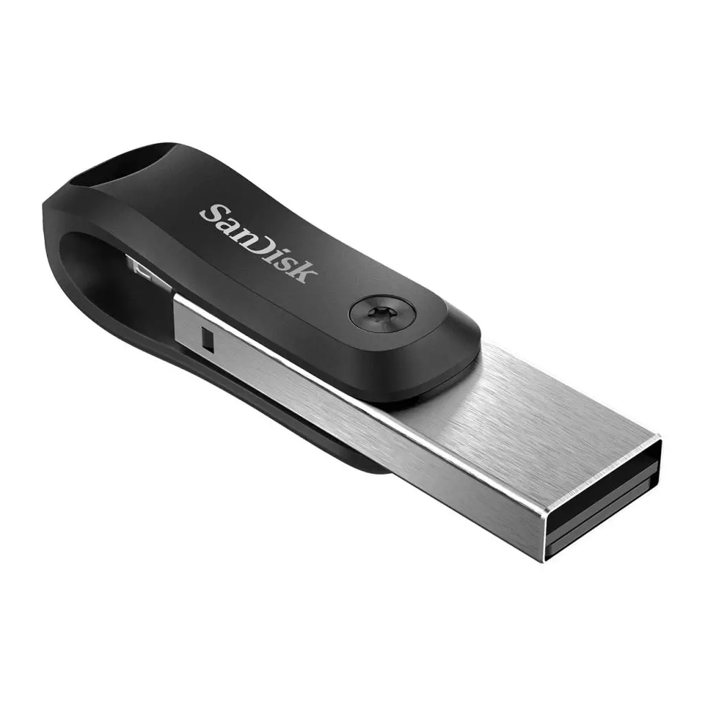 USB флеш накопитель SanDisk 128GB iXpand Go USB 3.0/Lightning (SDIX60N-128G-GN6NE) - 1 USB флеш накопитель SanDisk 128GB iXpand Go USB 3.0/Lightning (SDIX60N-128G-GN6NE) - 1
