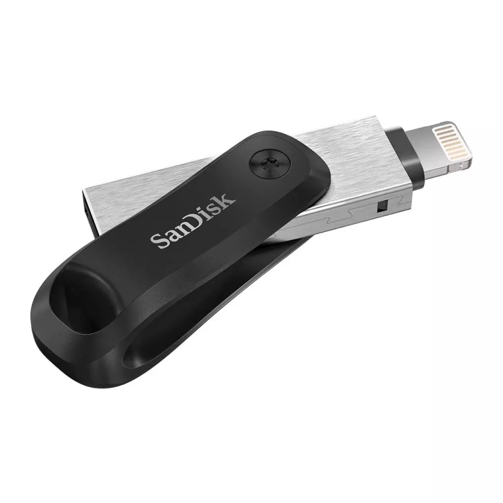 USB флеш накопитель SanDisk 128GB iXpand Go USB 3.0/Lightning (SDIX60N-128G-GN6NE) - 3 USB флеш накопитель SanDisk 128GB iXpand Go USB 3.0/Lightning (SDIX60N-128G-GN6NE) - 3