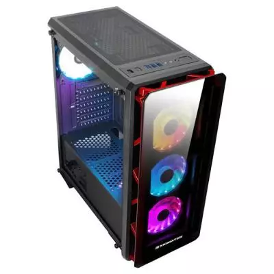 Корпус Xigmatek Аstro Metal Red RGB (EN42418) - 1 Корпус Xigmatek Аstro Metal Red RGB (EN42418) - 1