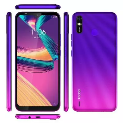Мобильный телефон TECNO BB4k (Spark 4 Lite 2/32Gb) Hillier Purple (4895180754579) - 3