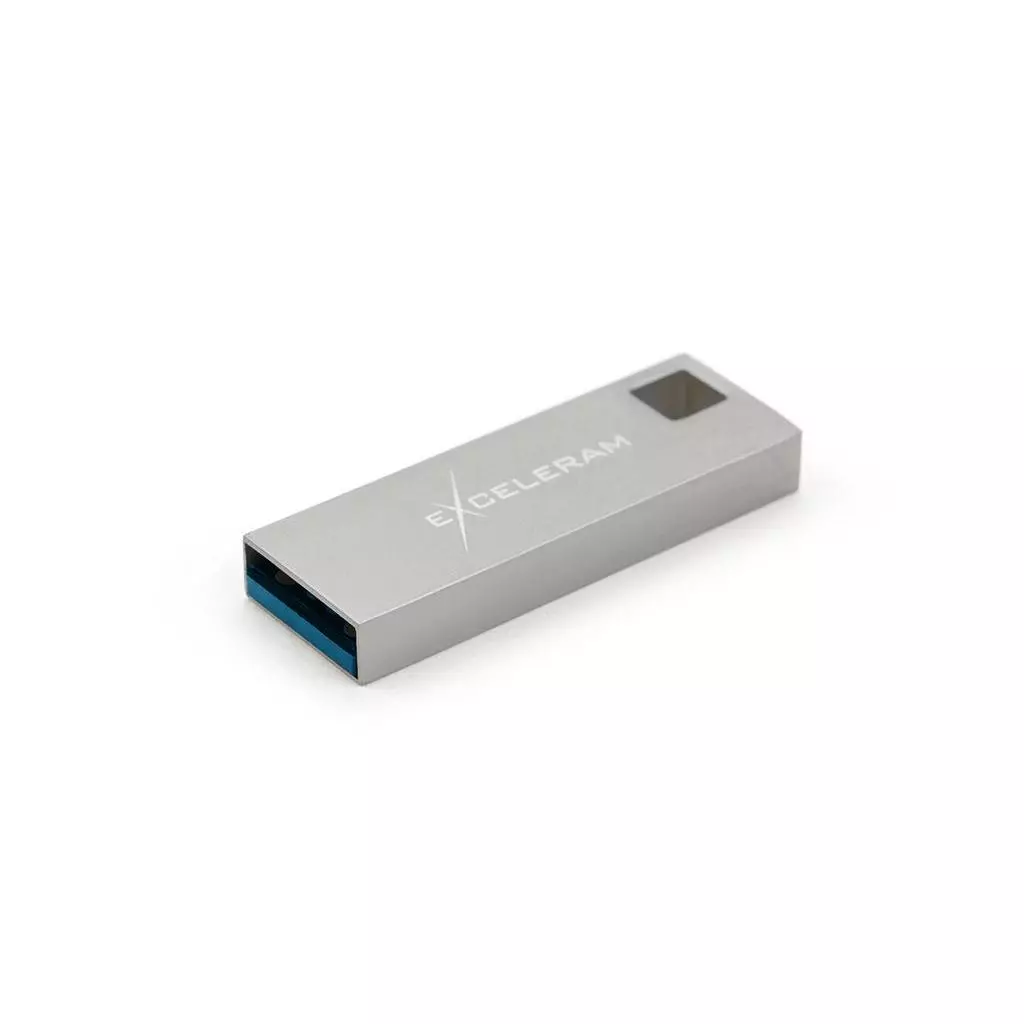USB флеш накопитель eXceleram 128GB U1 Series Silver USB 3.1 Gen 1 (EXP2U3U1S128) - 6
