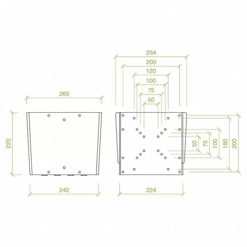 Кронштейн Ergofount BWM-42F - 1 Кронштейн Ergofount BWM-42F - 1