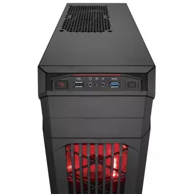 Корпус Corsair Carbide Series SPEC-01 RED LED (CC-9011050-WW) - 7 Корпус Corsair Carbide Series SPEC-01 RED LED (CC-9011050-WW) - 7