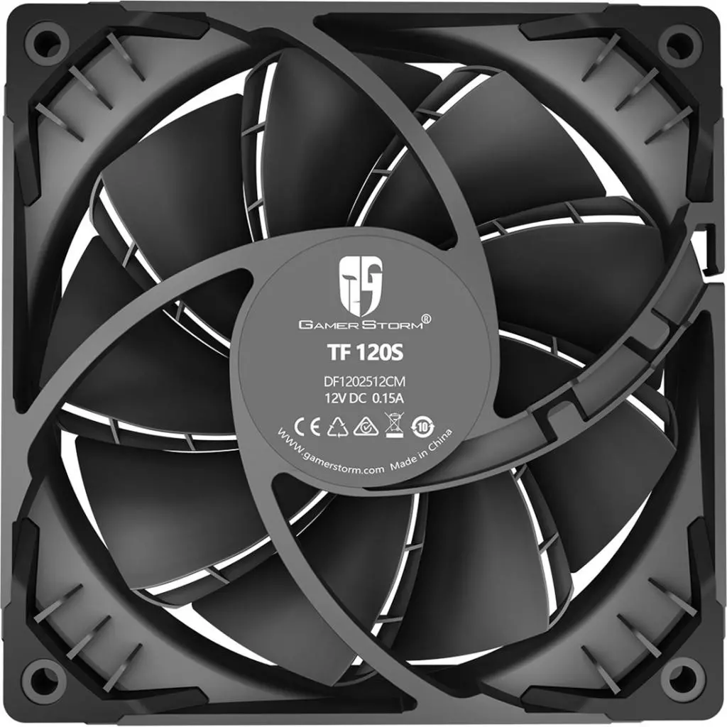 Кулер для корпуса Deepcool GAMER STORM TF120S Black (TF120S BLACK) - 2 Кулер для корпуса Deepcool GAMER STORM TF120S Black (TF120S BLACK) - 2