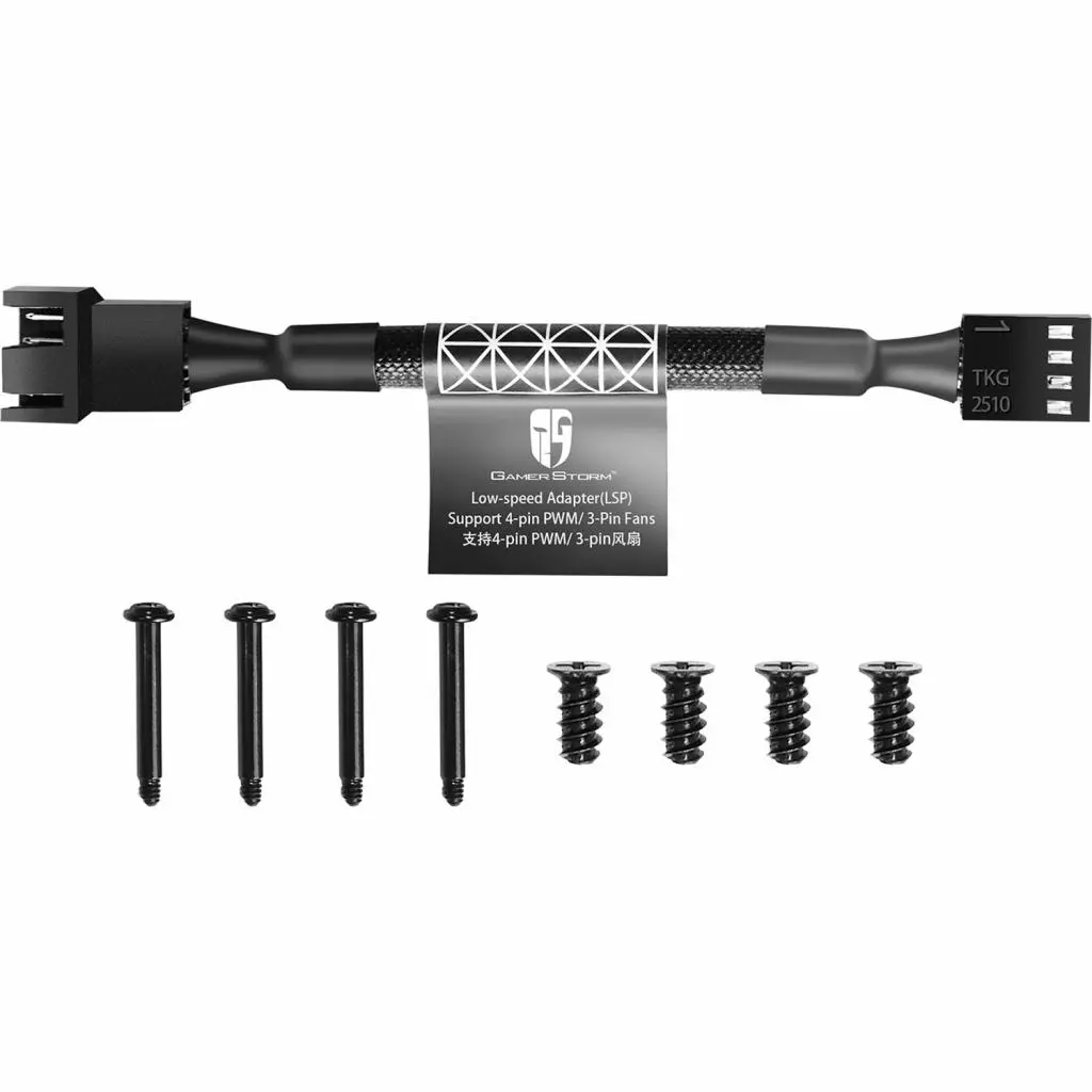 Кулер для корпуса Deepcool GAMER STORM TF120S Black (TF120S BLACK) - 4 Кулер для корпуса Deepcool GAMER STORM TF120S Black (TF120S BLACK) - 4