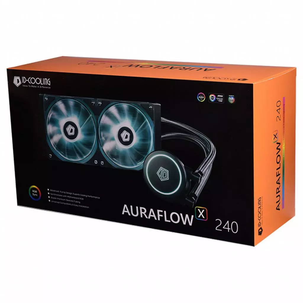 Кулер для процессора ID-Cooling Auraflow X 240 - 5 Кулер для процессора ID-Cooling Auraflow X 240 - 5