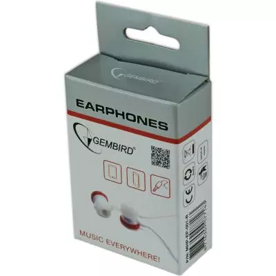 Наушники GEMBIRD MHP-EP-001 Red (MHP-EP-001-R) - 2