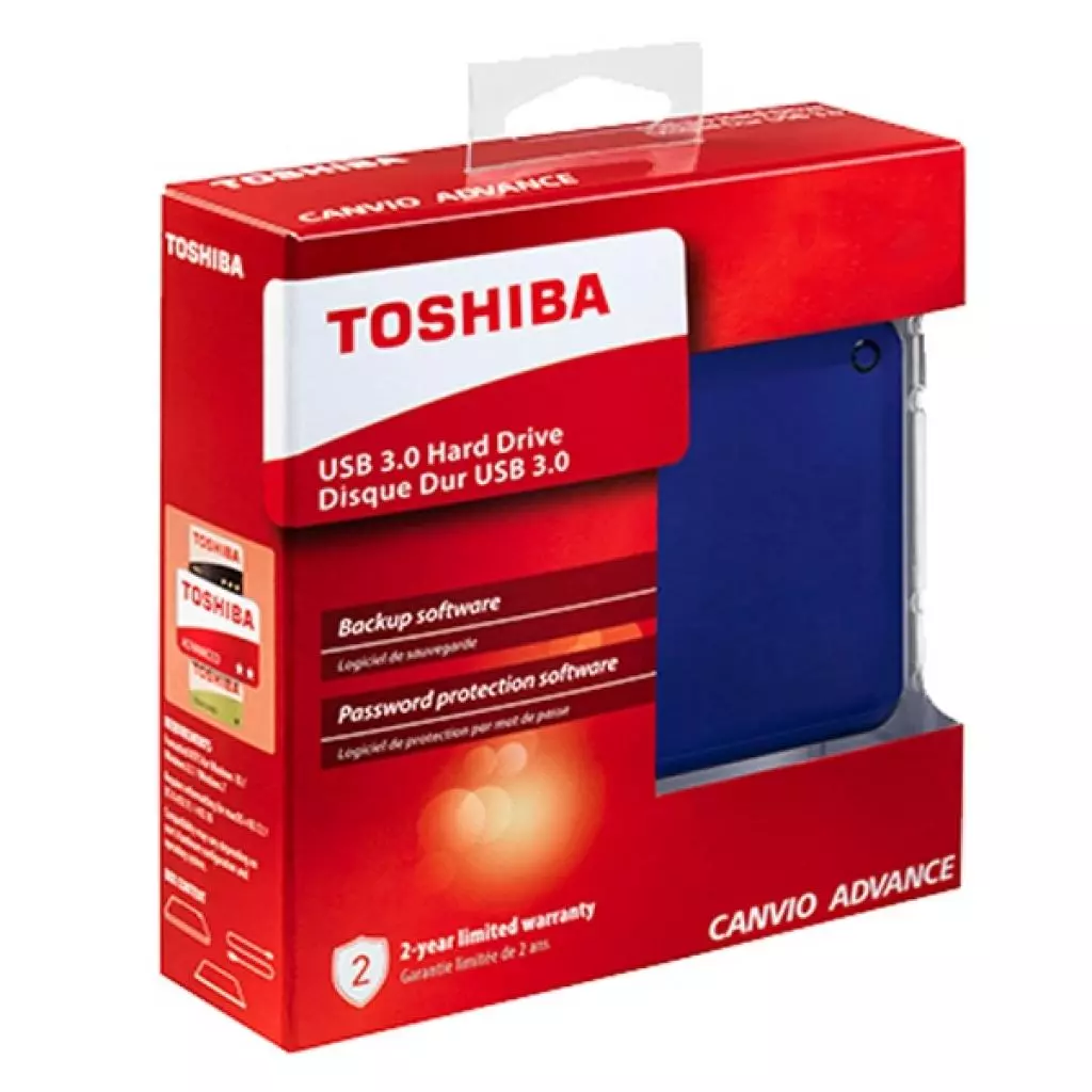 Внешний жесткий диск 2.5" 2TB Toshiba (HDTC920EL3AA) - 5 Внешний жесткий диск 2.5" 2TB Toshiba (HDTC920EL3AA) - 5