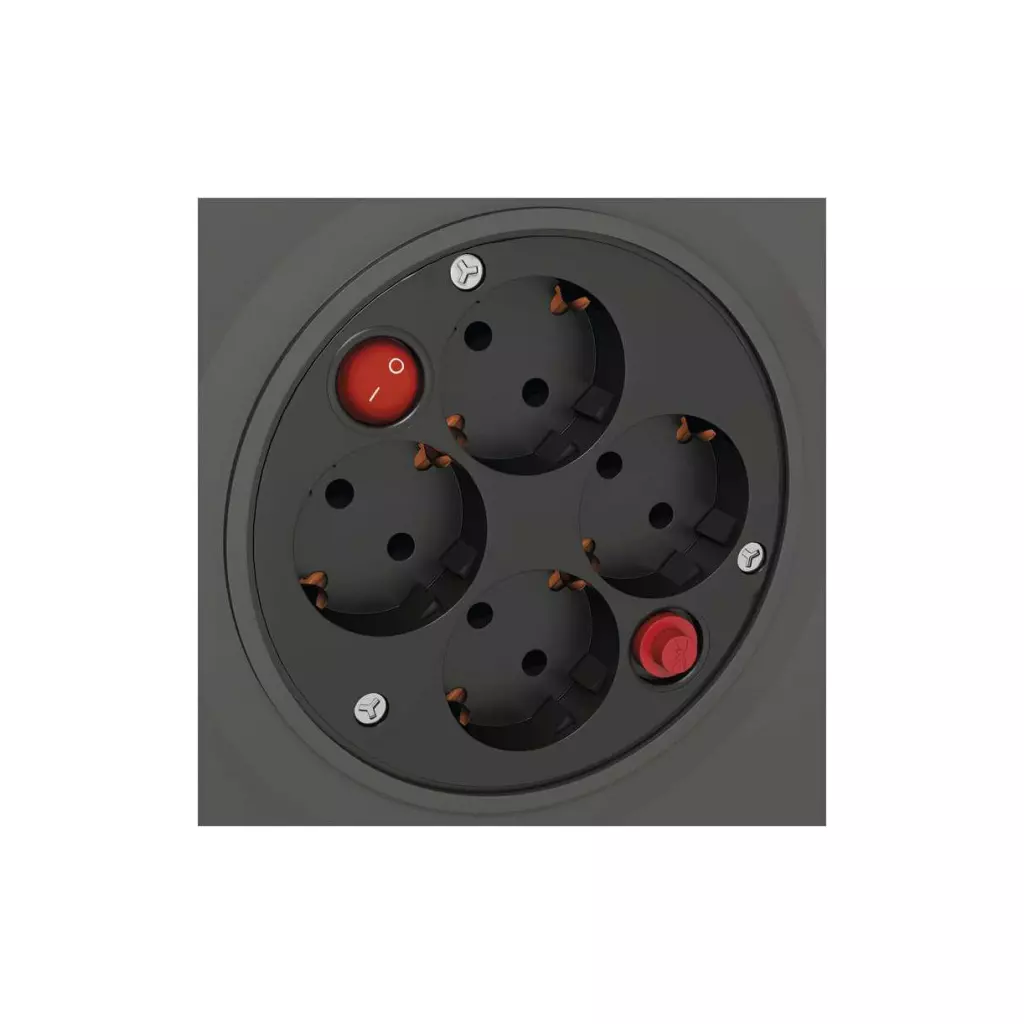 Сетевой удлинитель EMOS катушка 4 роз., 25 м (P092251) - 4 Сетевой удлинитель EMOS катушка 4 роз., 25 м (P092251) - 4