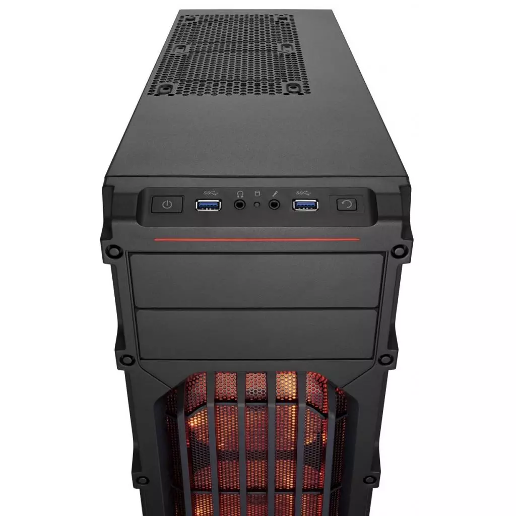 Корпус CORSAIR Carbide Seriees SPEC-03 ORANGE LED (CC-9011054-WW) - 5