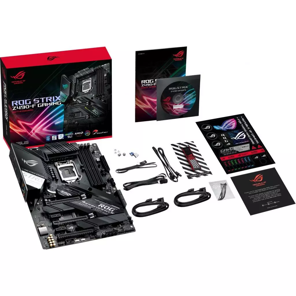Материнская плата ASUS ROG STRIX Z490-F GAMING - 8