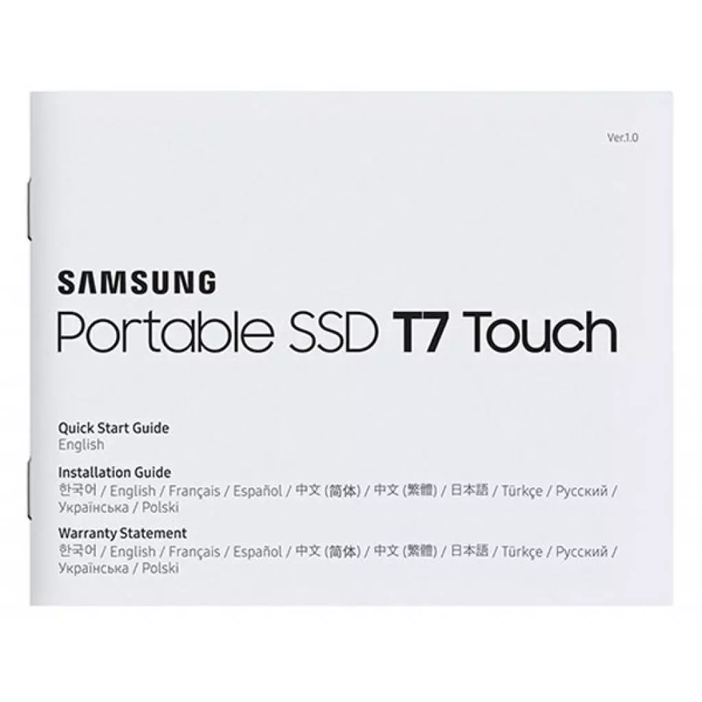 Накопитель SSD USB 3.2 500GB Samsung (MU-PC500K/WW) - 8 Накопитель SSD USB 3.2 500GB Samsung (MU-PC500K/WW) - 8