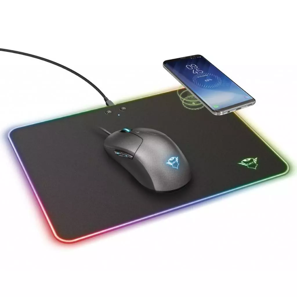 Коврик для мышки Trust GXT750 Qlide Mousepad Qi 5W (23184) - 5