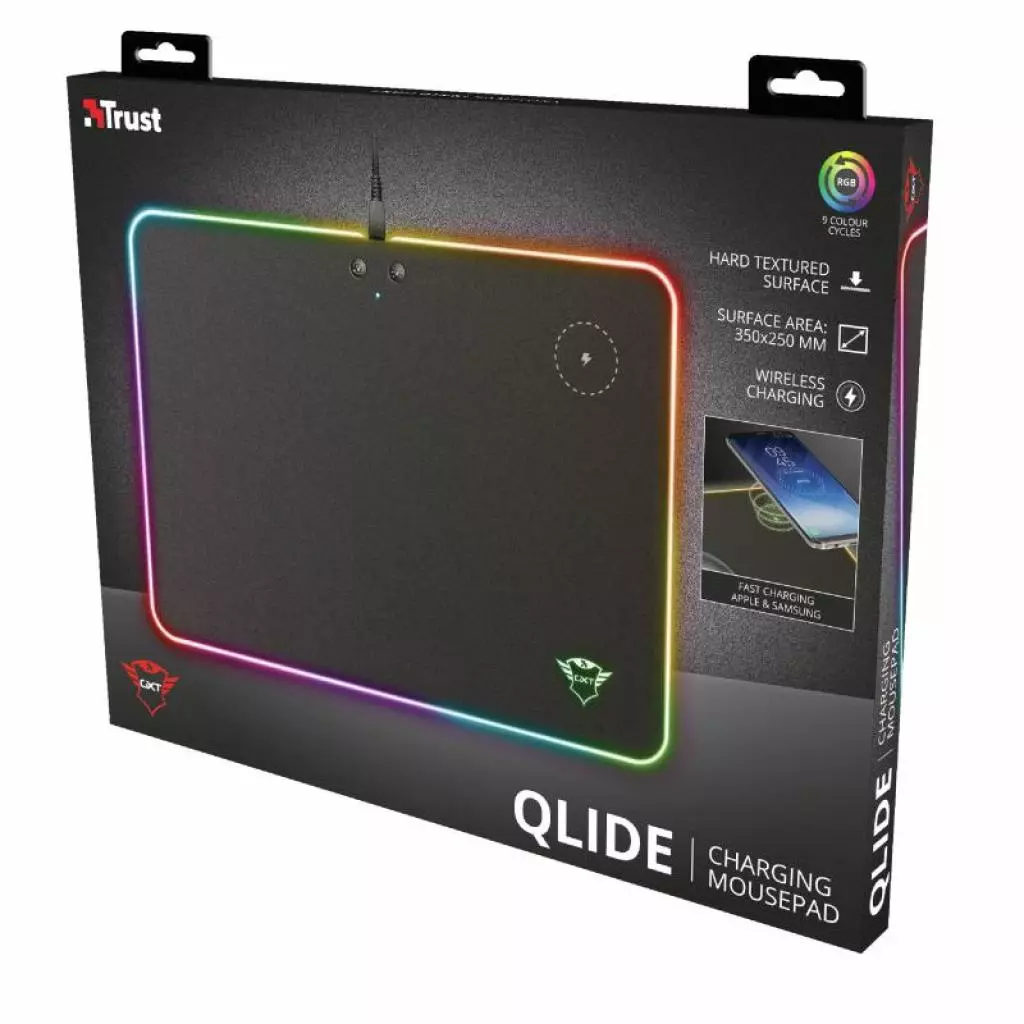 Коврик для мышки Trust GXT750 Qlide Mousepad Qi 5W (23184) - 6