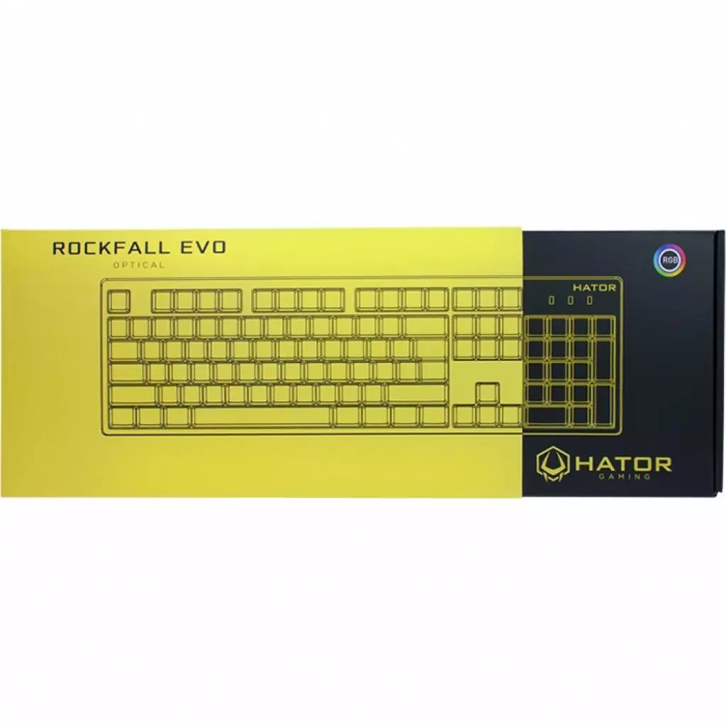 Клавиатура Hator Rockfall EVO Optical Kailh (HTK-610) - 4 Клавиатура Hator Rockfall EVO Optical Kailh (HTK-610) - 4