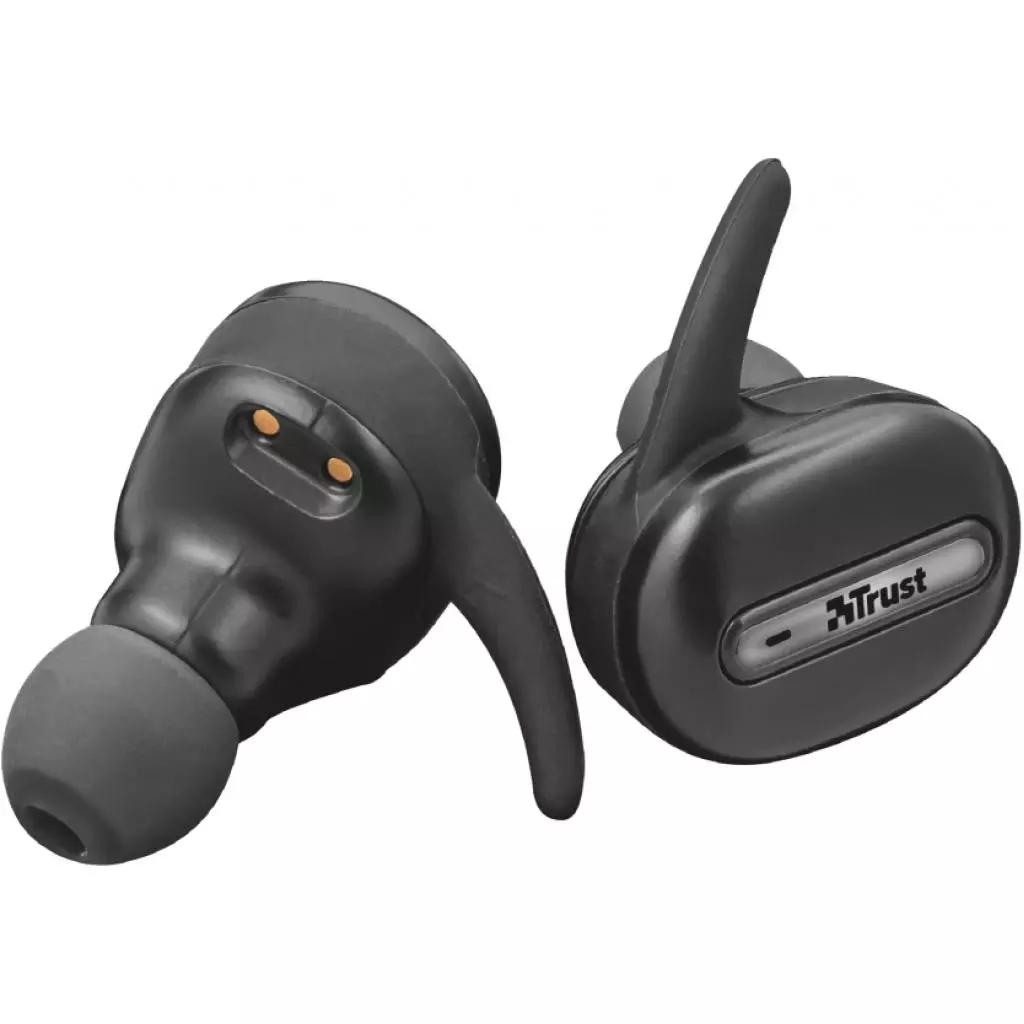 Наушники Trust Duet2 True Wireless Earbuds Black (22864) - 1 Наушники Trust Duet2 True Wireless Earbuds Black (22864) - 1