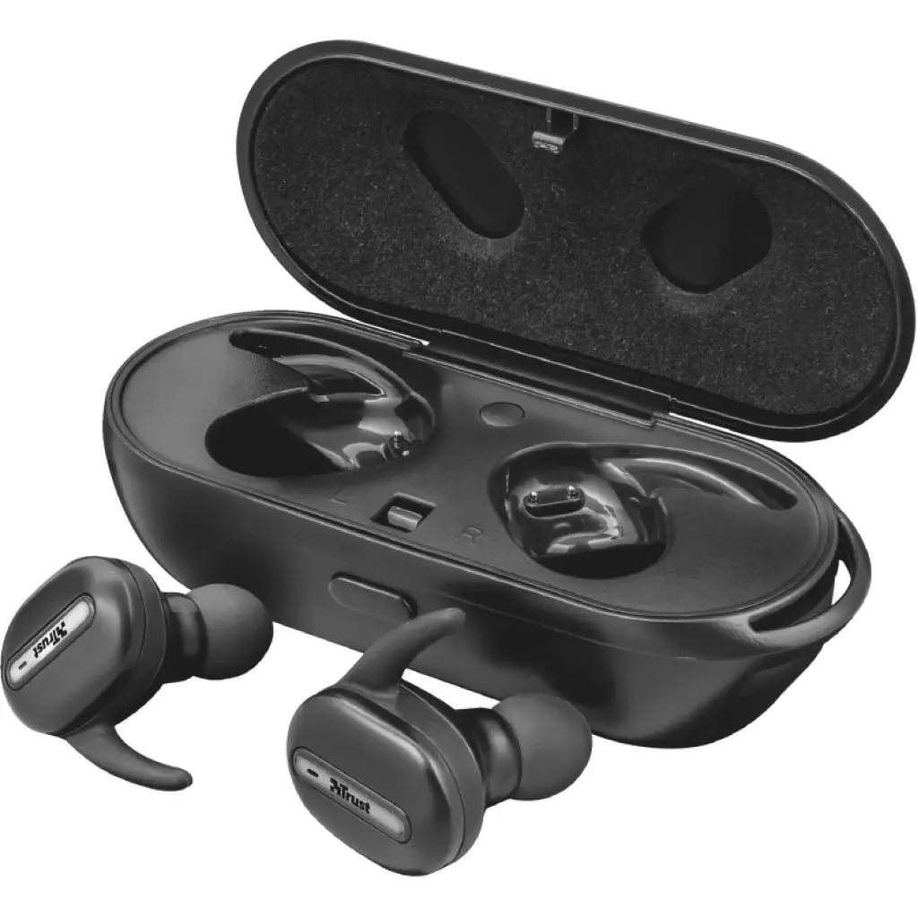 Наушники Trust Duet2 True Wireless Earbuds Black (22864) - 3 Наушники Trust Duet2 True Wireless Earbuds Black (22864) - 3