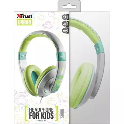 Наушники Trust Sonin Kids Headphone Grey (19558) - 7 Наушники Trust Sonin Kids Headphone Grey (19558) - 7