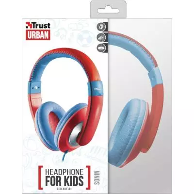Наушники Trust Sonin Kids Headphone Red (19836) - 6